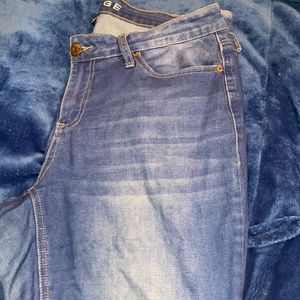 Womens distressed jeans